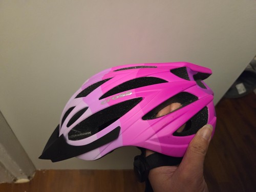 Kids pink bike helmet - kids, size