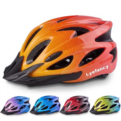 Kids bike helmet lyefancy - kids,