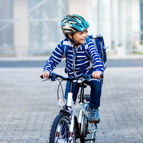 Kids children bike - children, helmet