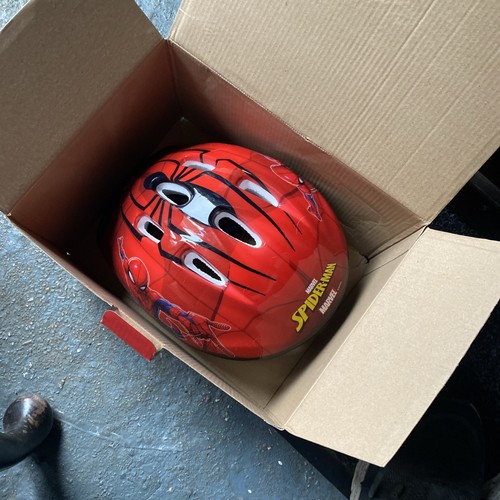 Spiderman safety helmet - helmet, kids