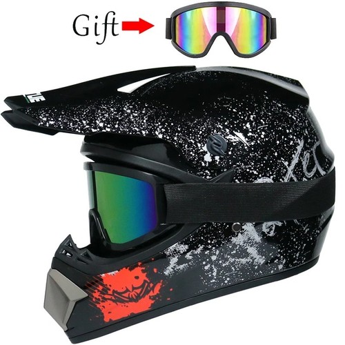 Kids motorcycle helmet - helmet, full