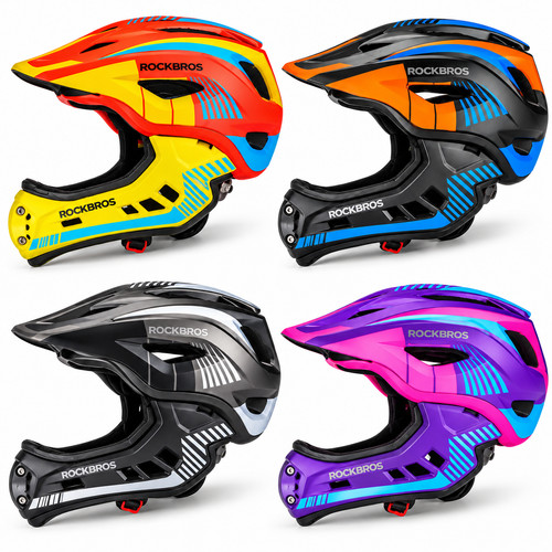 Rockbros kids bike helmet - helmet, in