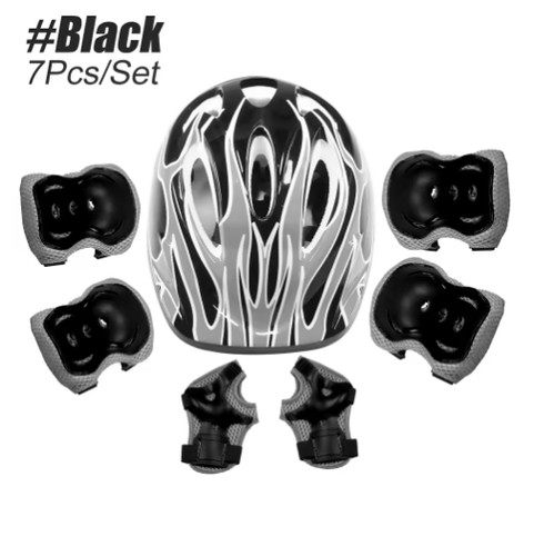 Kids bike helmet knee elbow - kids,