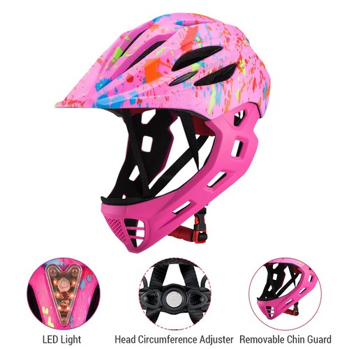 Kids detachable full face - full, bike