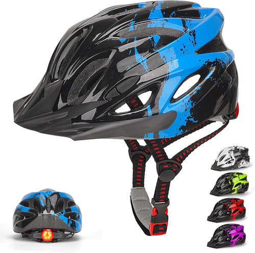 Kids bike helmet - with, light