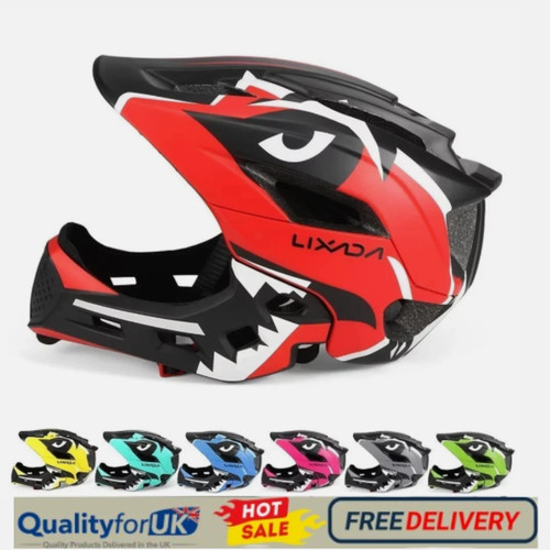 Kids detachable full face bike - kids,