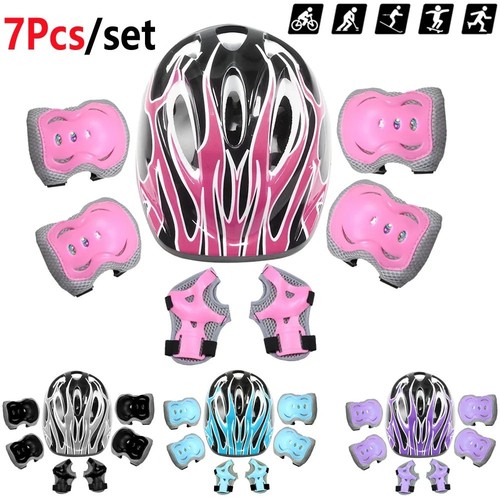 7pcs kids bike helmet - kids, set