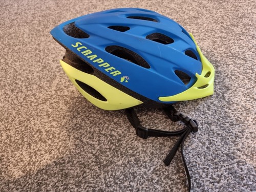 Kids bike helmet scrapper - helmet,
