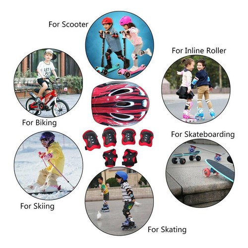 Kids bike helmet knee - kids, elbow
