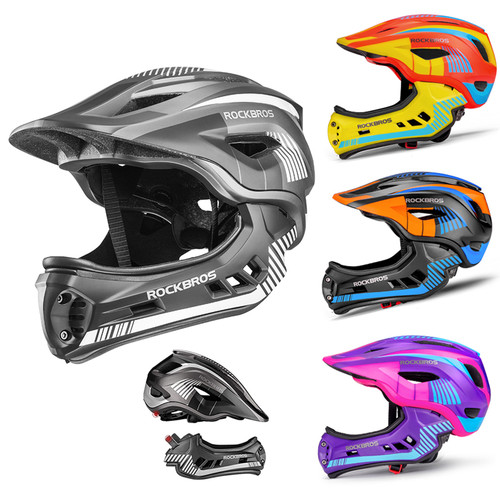 Rockbros child helmet full - child,
